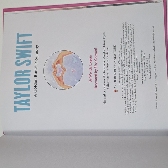 Taylor Swift Illustrated Hardcover Book - Picture 3 of 7